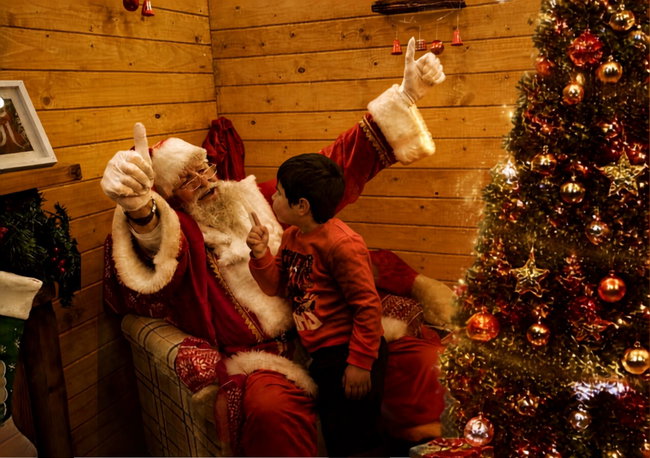 Meet Santa in his Cosy Cottage - Day visit