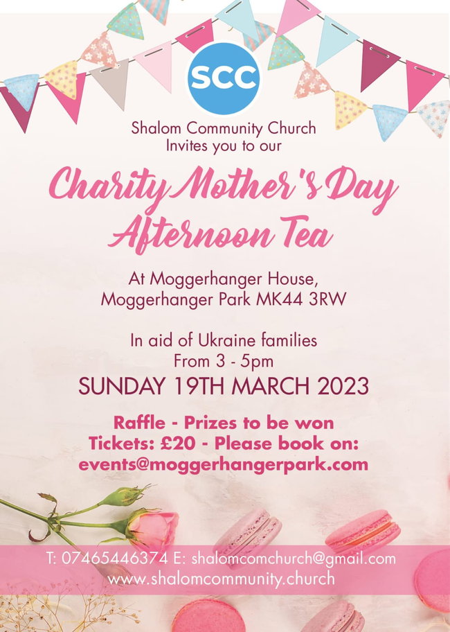 Charity Mother's Day Afternoon Tea