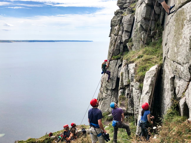 Half Day Outdoor Climbing Taster - Trewavas (Families & Juniors) 