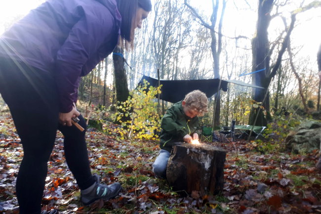 "The Survivor" - Private half day bushcraft & survival course for 2 people