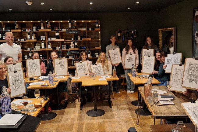 Mayfield After Hours: Sip & Sketch