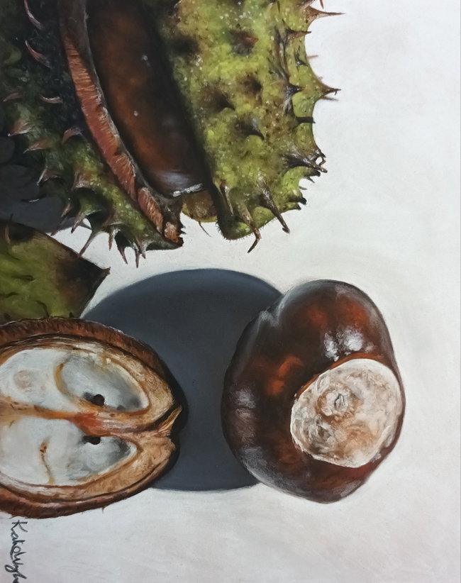 Chestnut Pastel Drawing with Katie Wyke