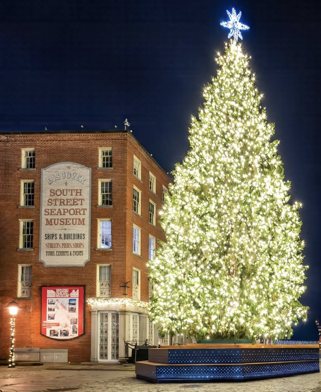 Christmas in Lower Manhattan Minibus Tour