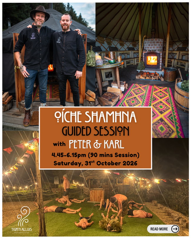 OÍCHE SHAMHNA Guided Session with Pete & Karl (Saturday, October 31st 4.45-6.15pm)