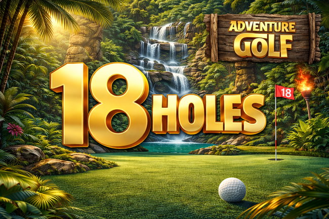 Jungle Adventure Golf - 18 Holes 