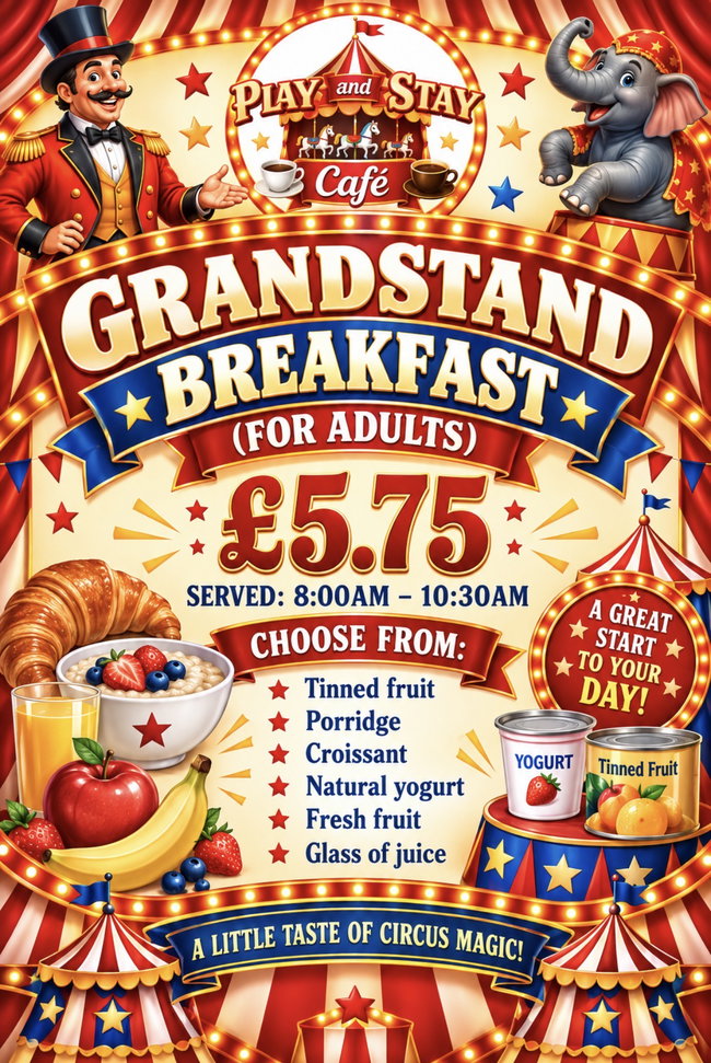 Grandstand Breakfast 