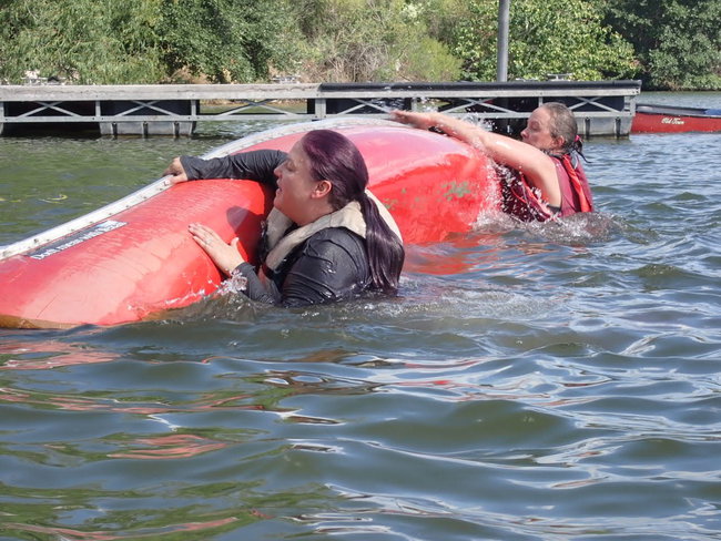 River Canoe Camping Skills