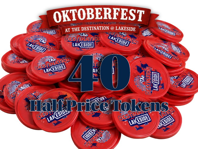 Oktoberfest Half Price Tokens