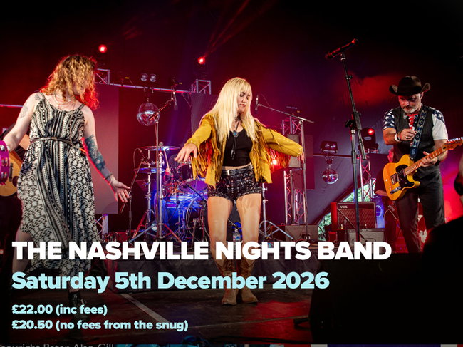 A party with Nashville Nights - Saturday 5th December 2026