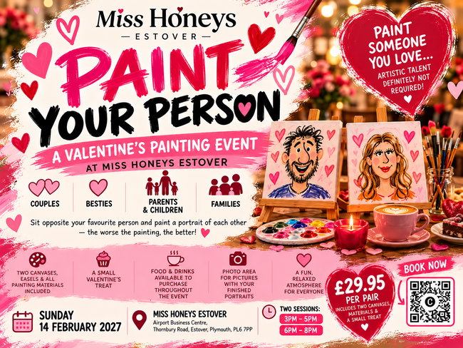 Paint Your Person – Valentine’s Painting Event 