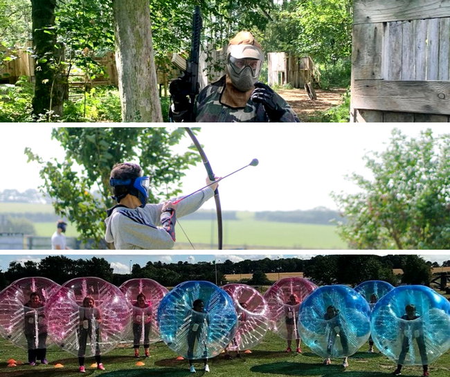 Airsoft, Battlezone Archery & Bubble Football