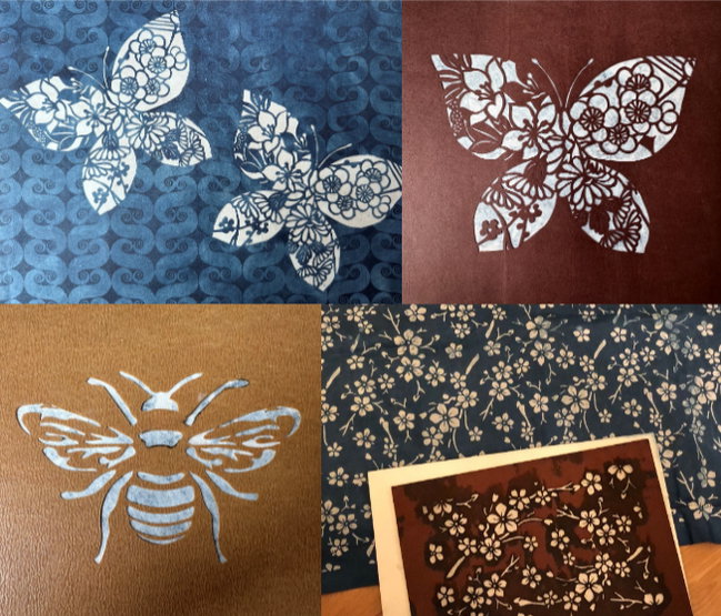 Katagami Stencil Cutting - 5th September