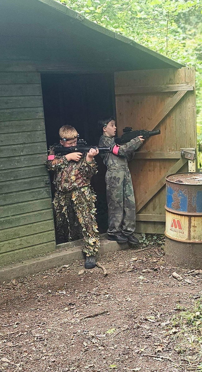 2 hour Outdoor Laser Game Session - Junior