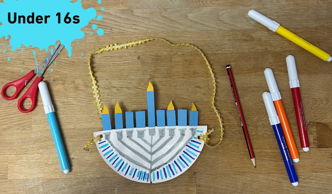 Creative Maidstone | Menorah Plate Workshop | Friday 4 December