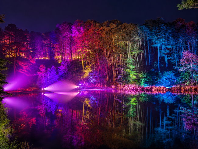 Illuminations at The Blue Pool