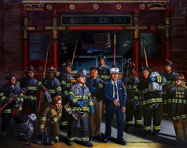 The Making of FDNY Night Tour with Artist Tom Mason