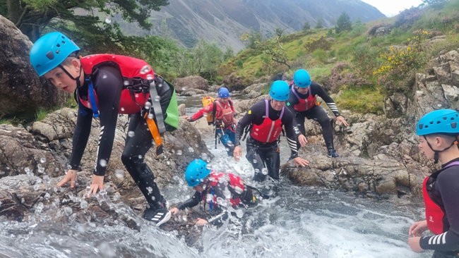 Ghyll Scrambling, Wasdale (Age 8+) with Path to Adventure 