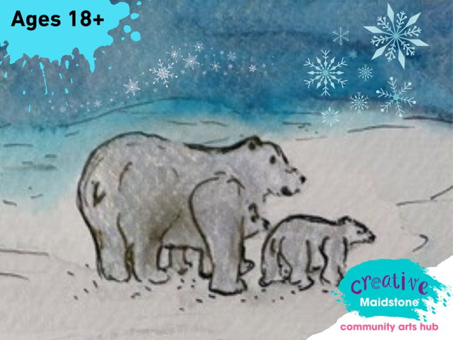 Creative Maidstone | Christmas Paint & Prosecco | Friday 13 November