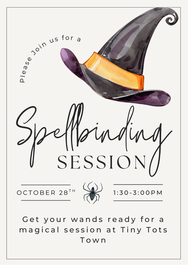 Spellbinding Session: 28th October