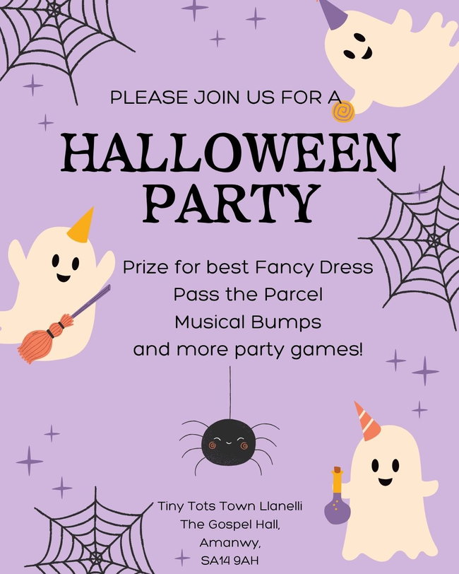 Not-so-scary Halloween Party 🎃: 30th & 31st October