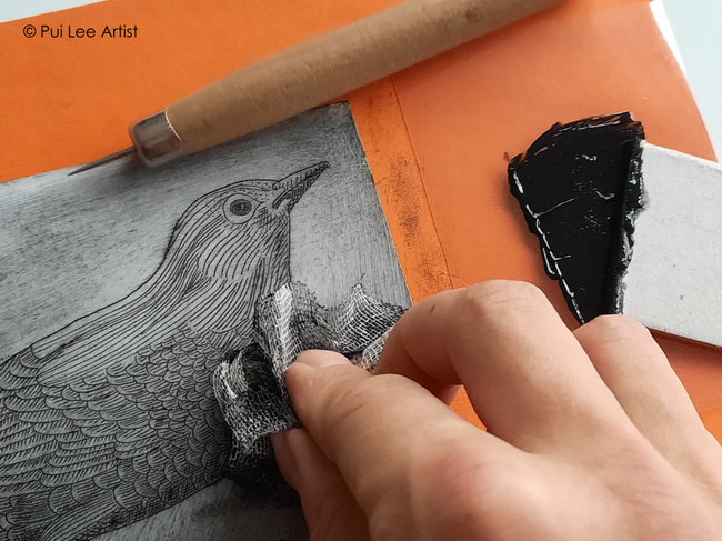 Drypoint printmaking workshop