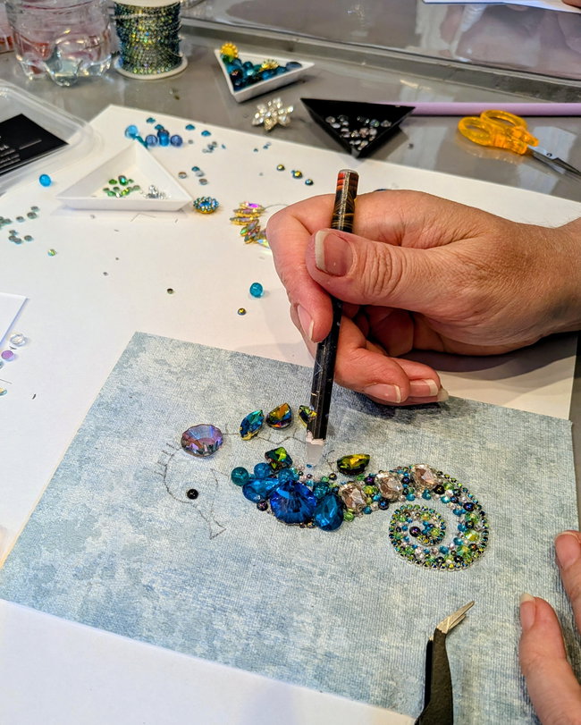 Art from Jewellery workshop with Upper Glass