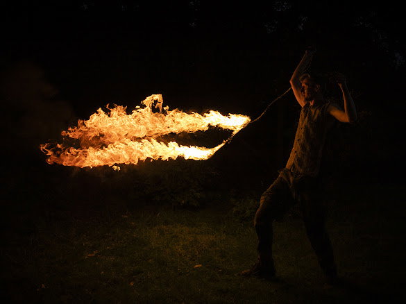 FIRE PERFORMANCE & MYTHOLOGICAL STORYTELLING NO SAUNA (Thursday, Oct 26th, 8pm)