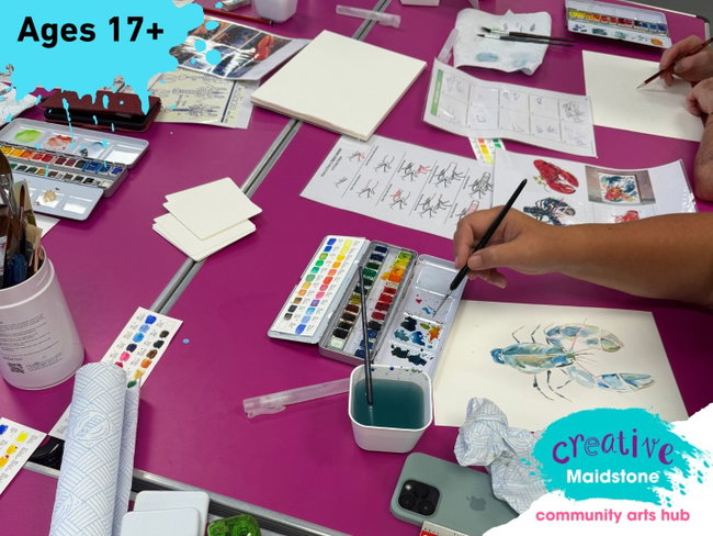 Creative Maidstone | Paint & Ink | Mondays