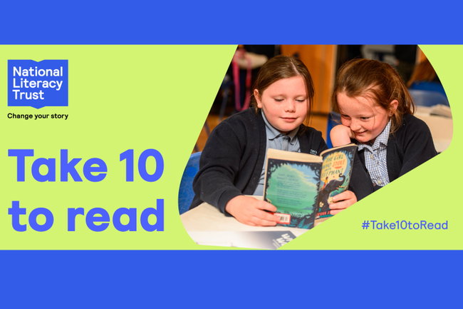 Drop-in event - 8th October: Take 10 to Read: Guinness World Record Attempt!