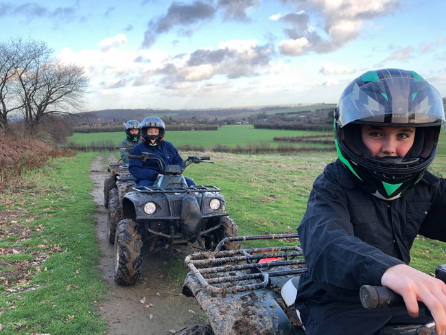 Junior Quad Biking Experience for 4 Kids
