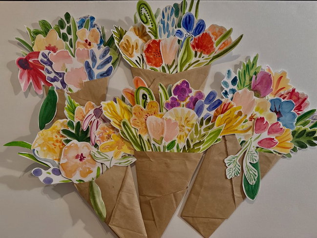 Three Class Watercolour JUNE JULY AUGUST membership 