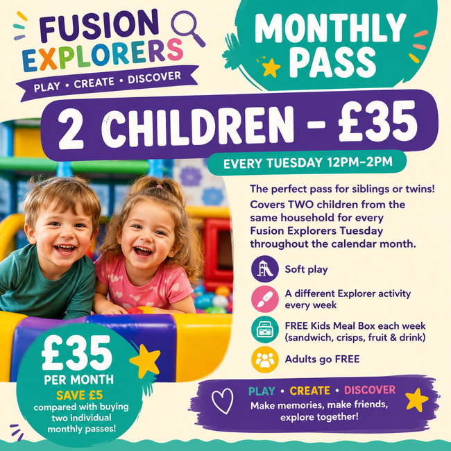 Explorer 2 children Monthly Pass