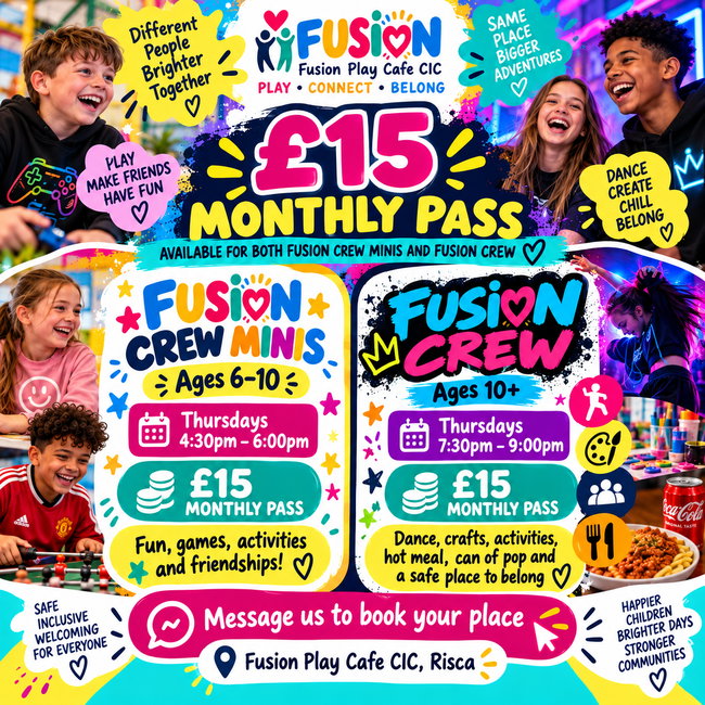 Fusion Crew Monthly membership