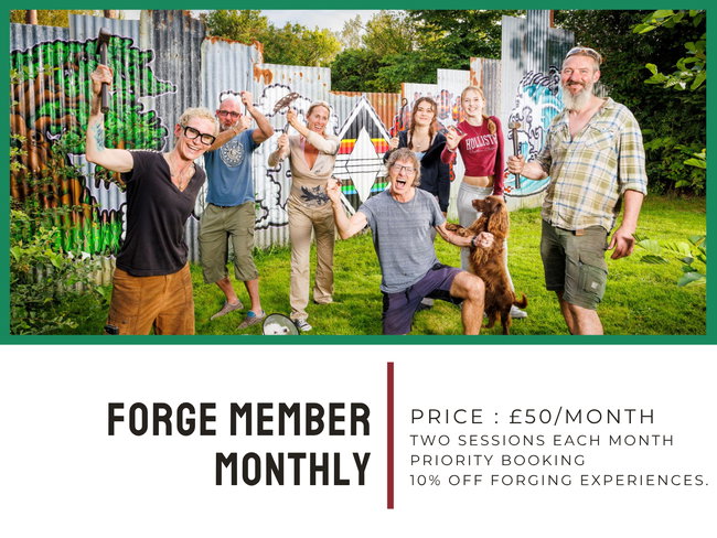Blacksmithing Club - Forge Member Monthly