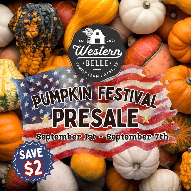 Pumpkin Festival 2026 PRESALE 