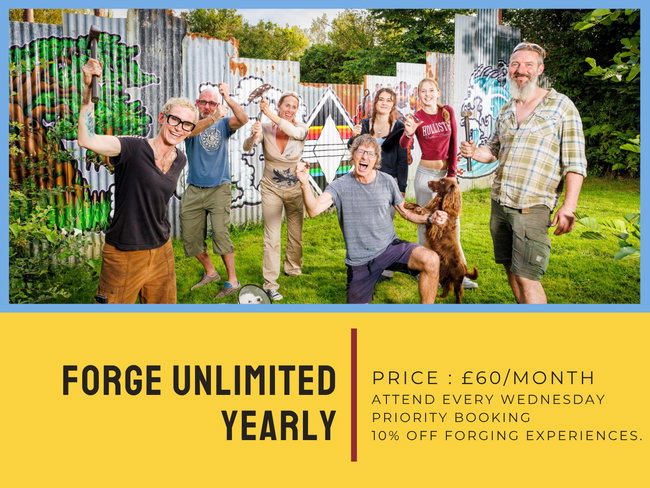Blacksmithing Club - Forge Unlimited Yearly