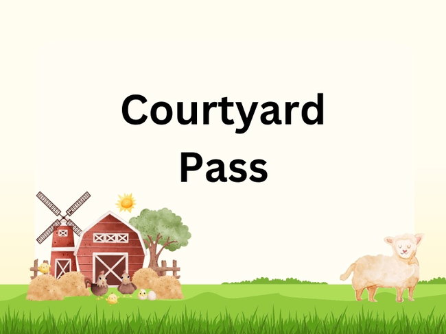 Courtyard Family of 4 Pass- Vaild Weekdays only.